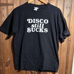 Disco Still Sucks t shirt